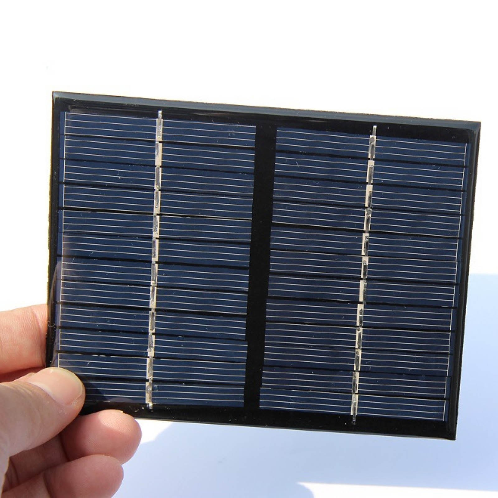 Mini 12V/1.5W Cellphones DC Battery Silicone Solar Panel Charger DIY Power Model