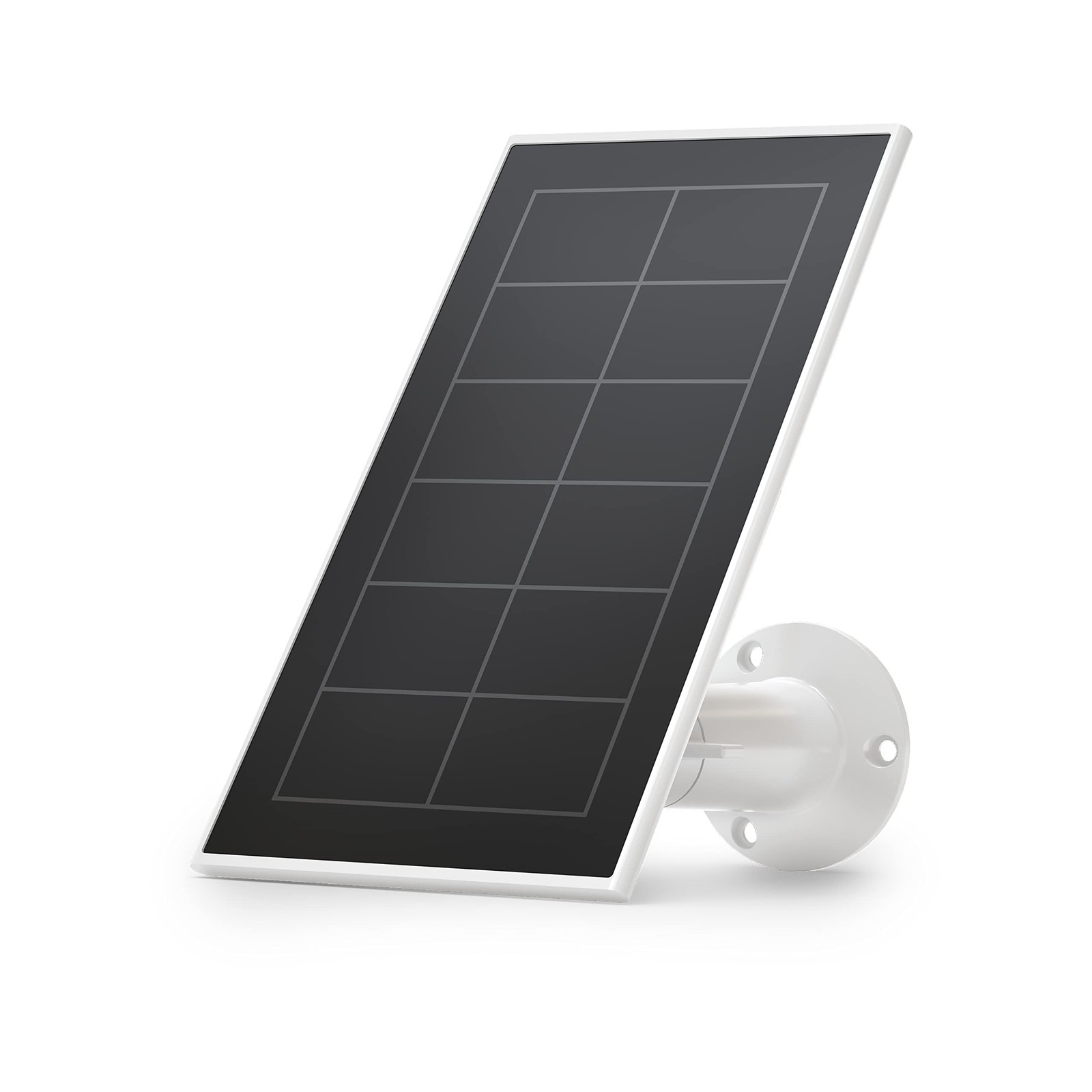 Arlo Solar Panel Charger (2021 Released) – Certified Accessory – Works White