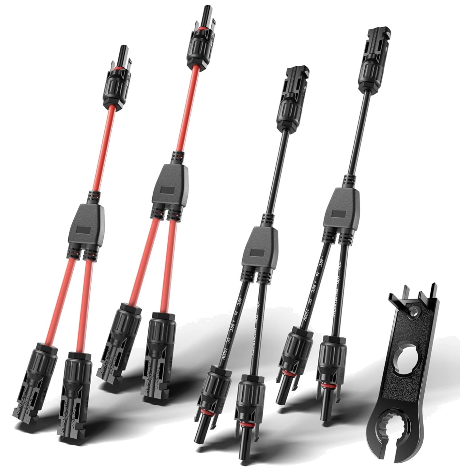 Parallel Adapter Cable for Solar Panels – 2 Pairs