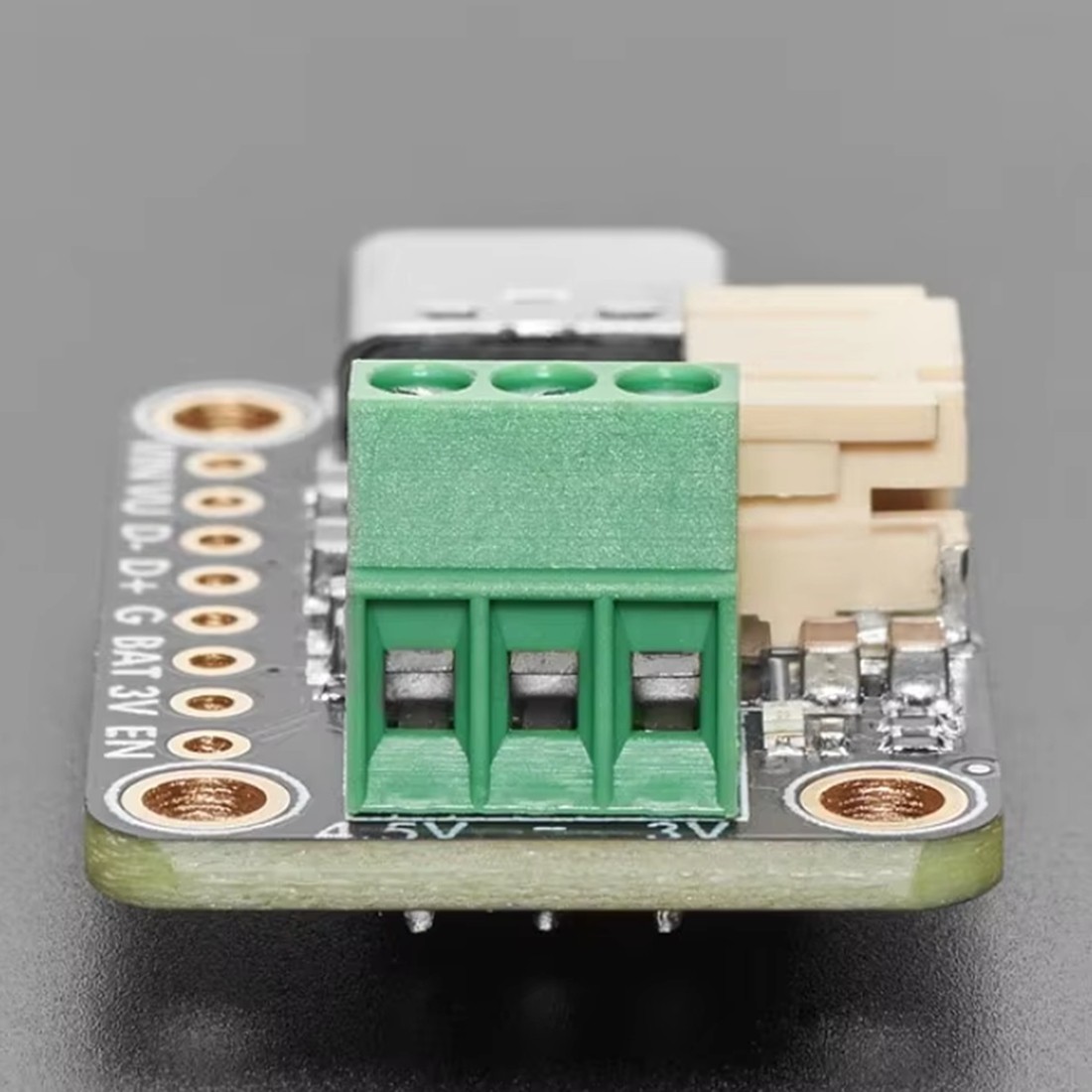 6092 BQ25185 USB DC Solar with 3.3V Board, Lithium Battery Charging9193