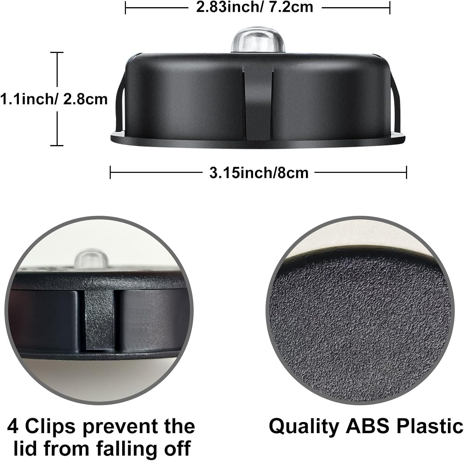 AA 600mAh Solar Lights Replacement Top Parts, Solar Panel for Outdoor Garden Lan