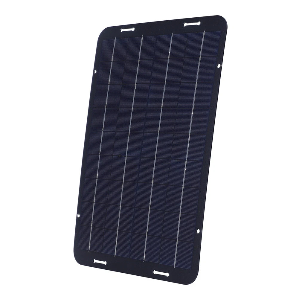 60W Solar Panel 12V Trickle Charger Battery Charger Kit Maintainer Boat Car RV