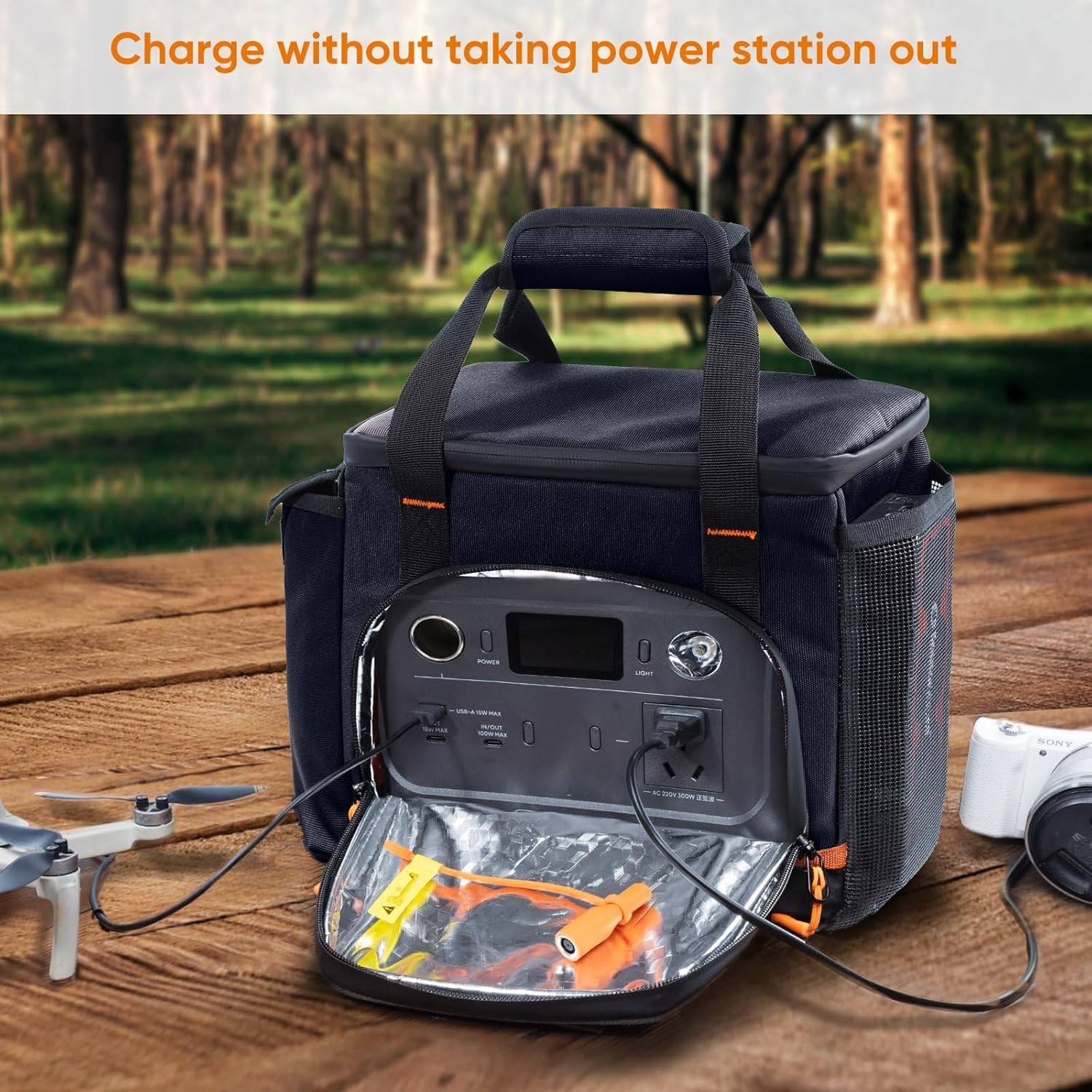 Lightweight Travel Case for Jackery Explorer – Waterproof