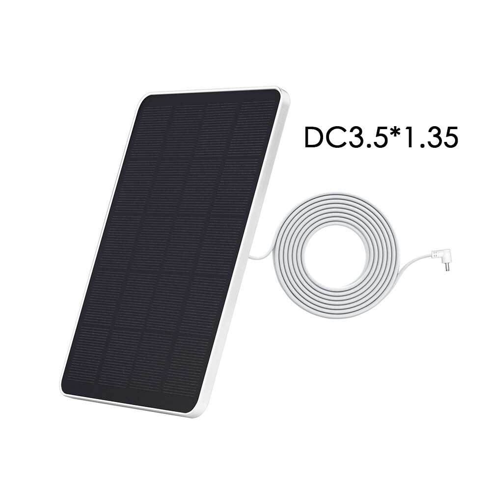 Universal Solar Panel Charger Kit For Ring Spotlight Stick Up Camera Doorbell DC