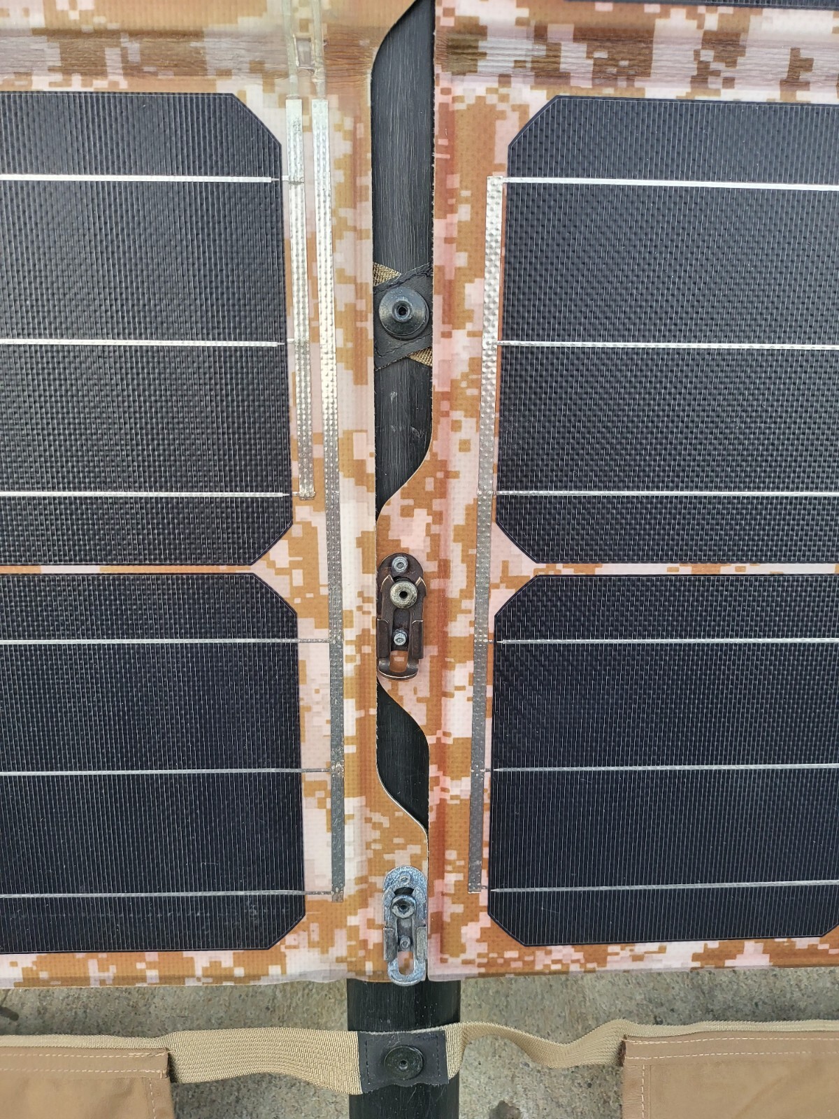 Nishati Portable Expedition Solar Array 420 Watt Military Surplus Free Ship