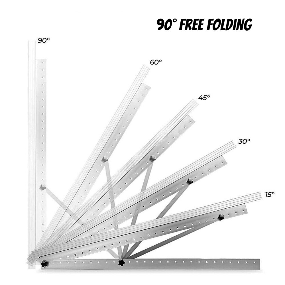 Adjustable Solar Panel RV Tilt Mount Brackets for RV Roof Boat Any Flat Surface