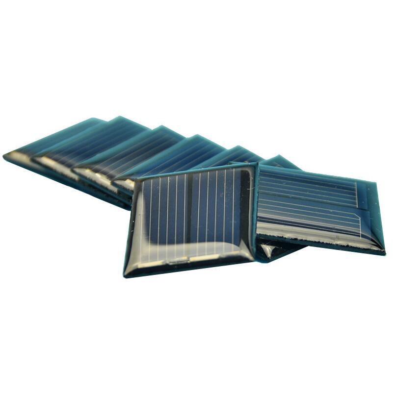 50PCS 1V 85 Sloar Panel 30*25MM DIY Home/Garden Portable Small Poly Cell KR