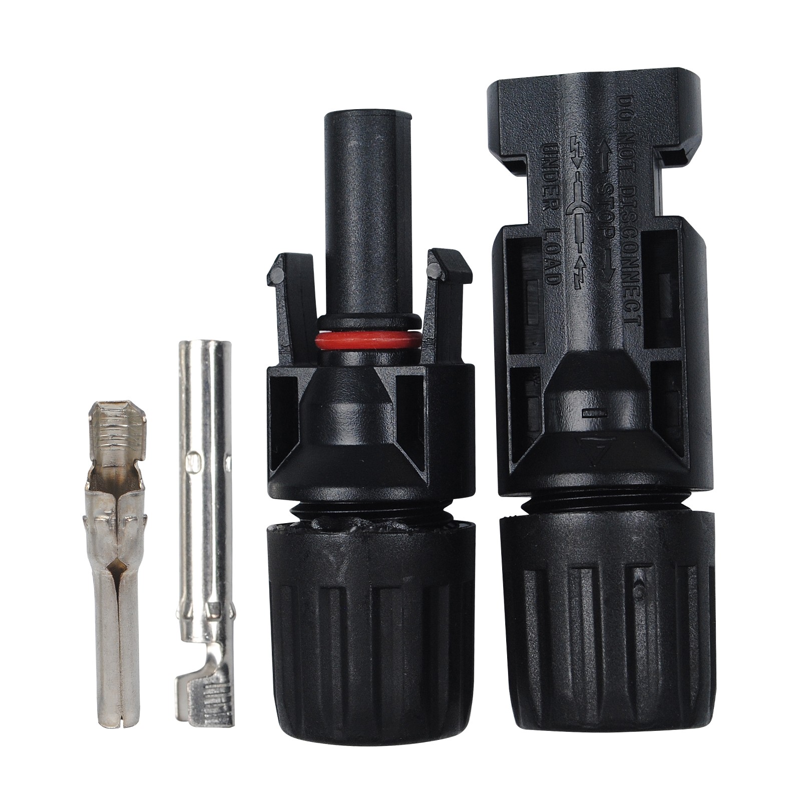 Lot 1/5/10/50/100 Pairs Solar Cable Connectors Male Female DIY For Solar Panel