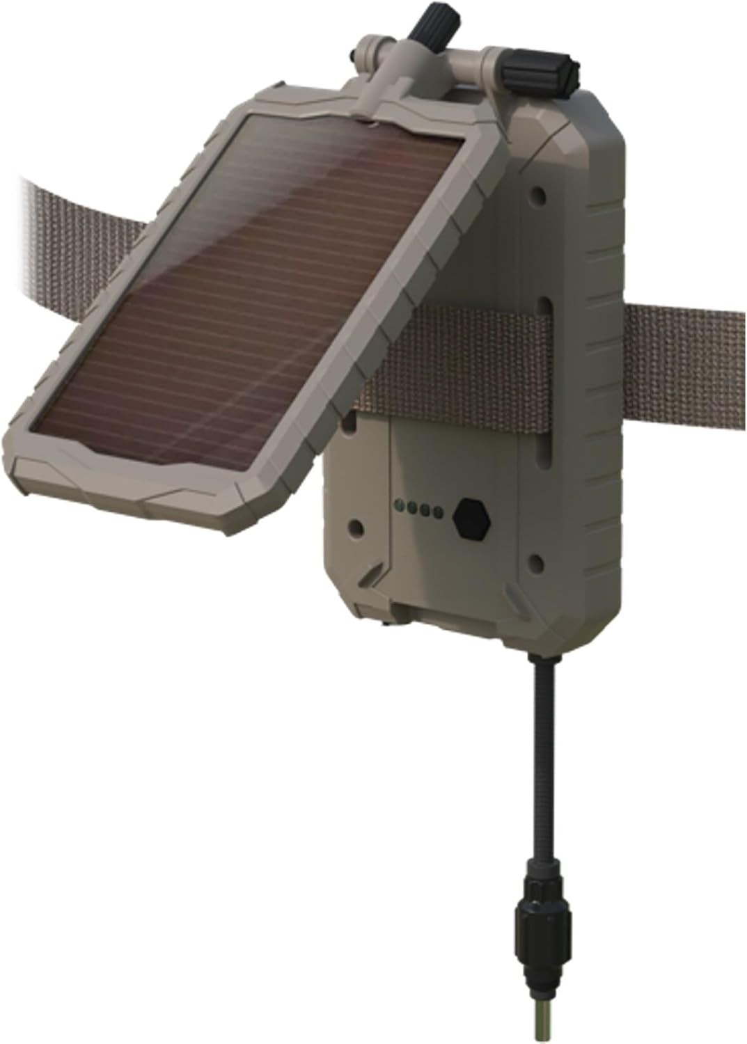 5000mAh Solar Power Panel Hunting Outdoor Portable Charger