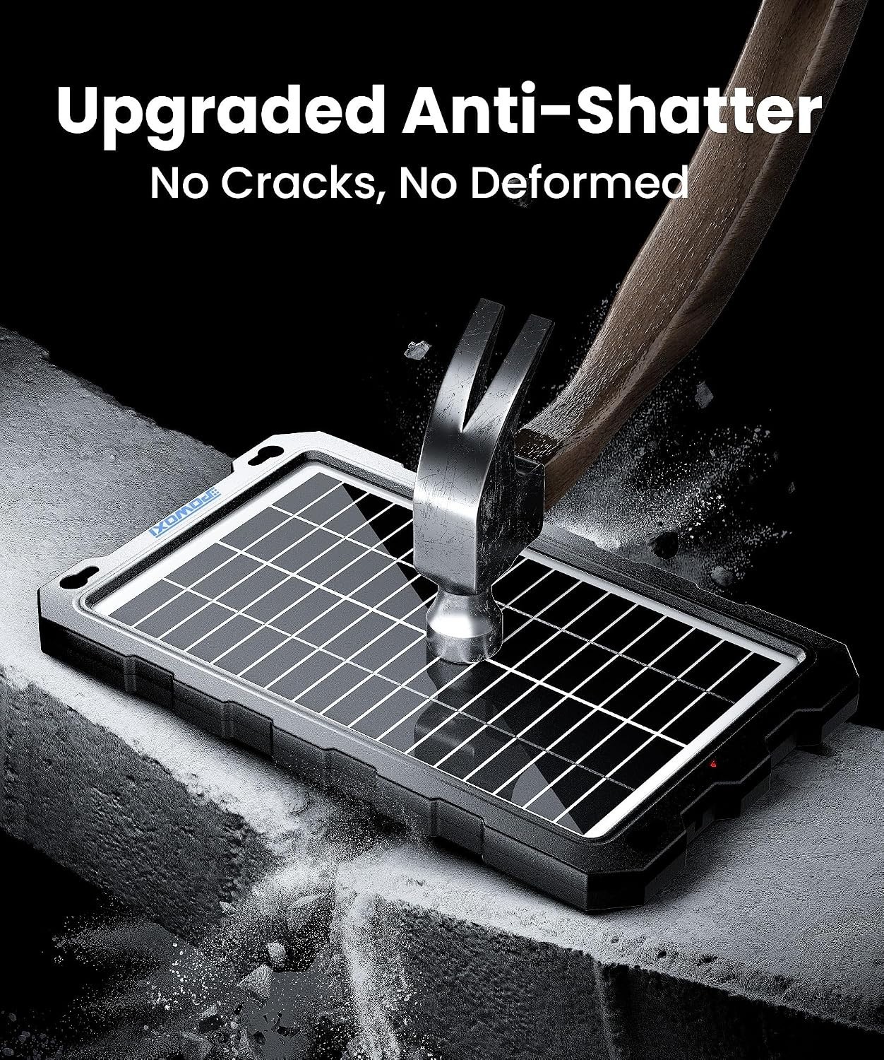9W Waterproof Solar Battery Trickle Charger – Perfect for 12V Vehicles