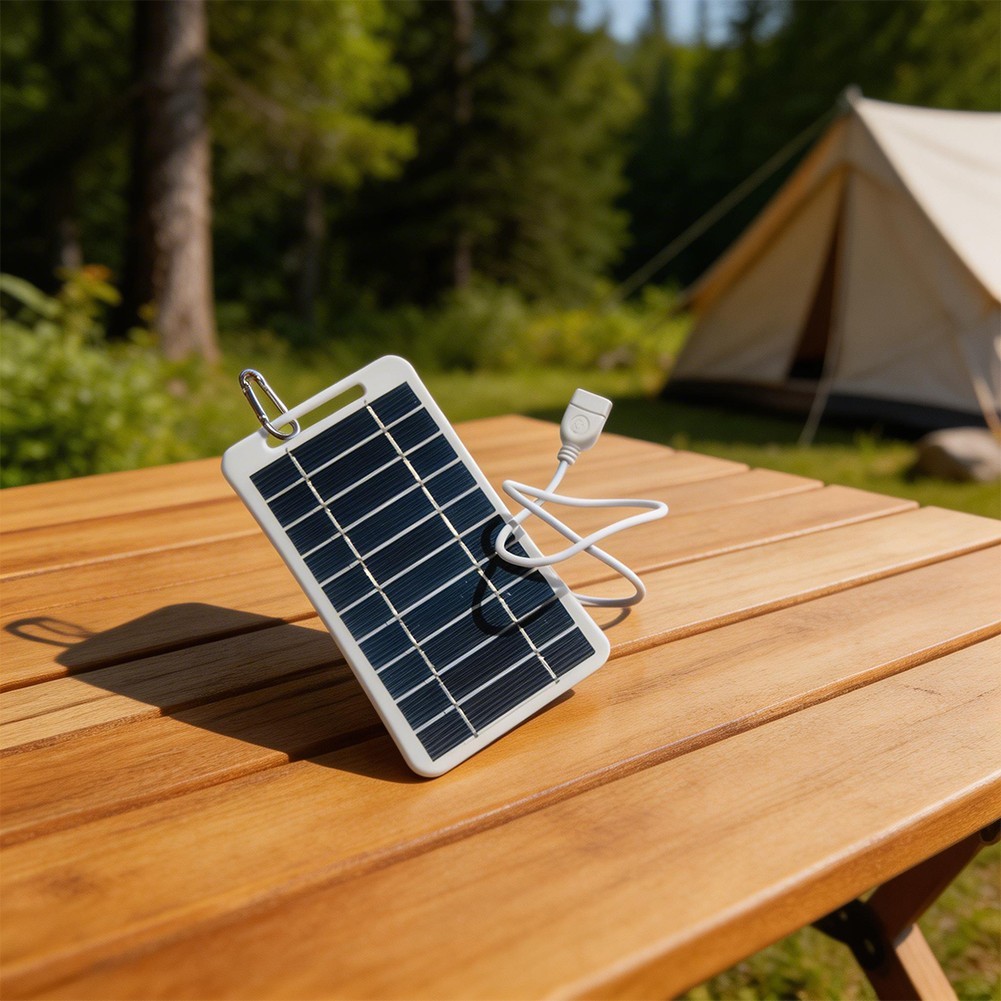 Solar Charger Monocrystalline Cell 5V Output 0-400mA Adjustable Current