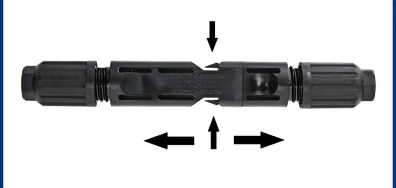 1Pair PV Connector Male Female 1000V DC 35A for 2.5/4/6mm² For Solar Panel Cable