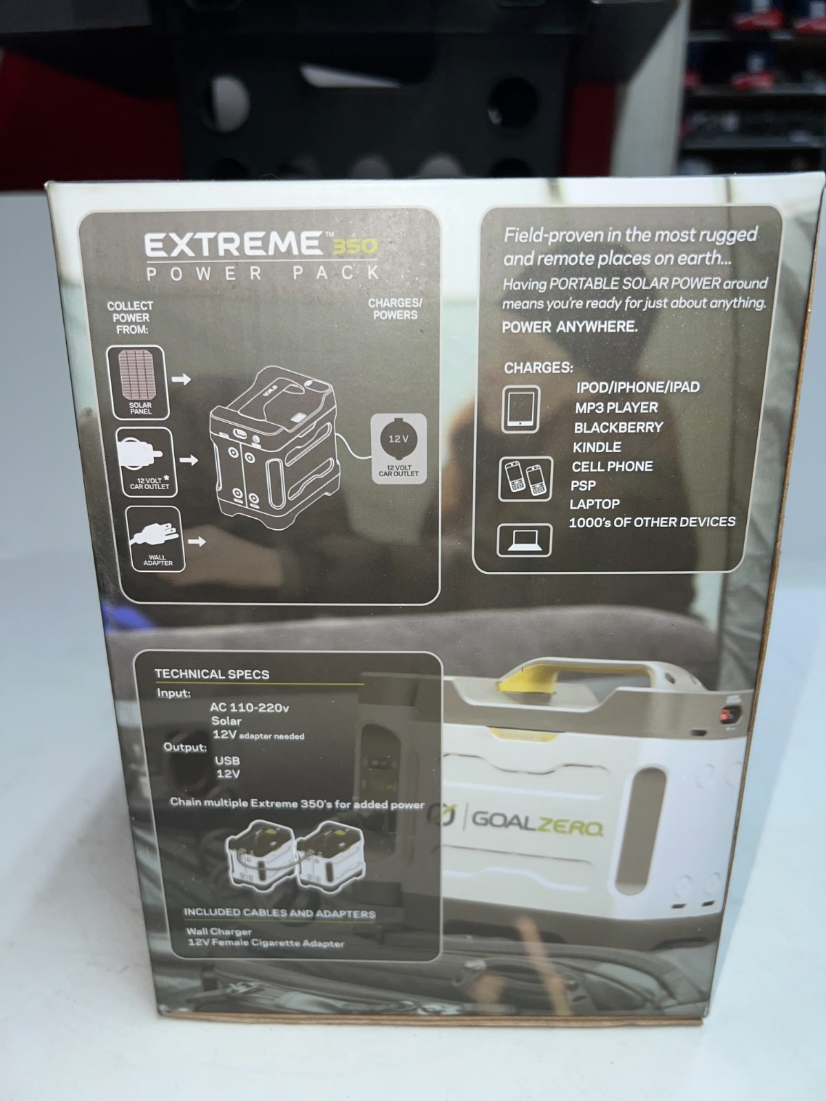 GOAL ZERO EXTREME 350 Power Pack – Solar
