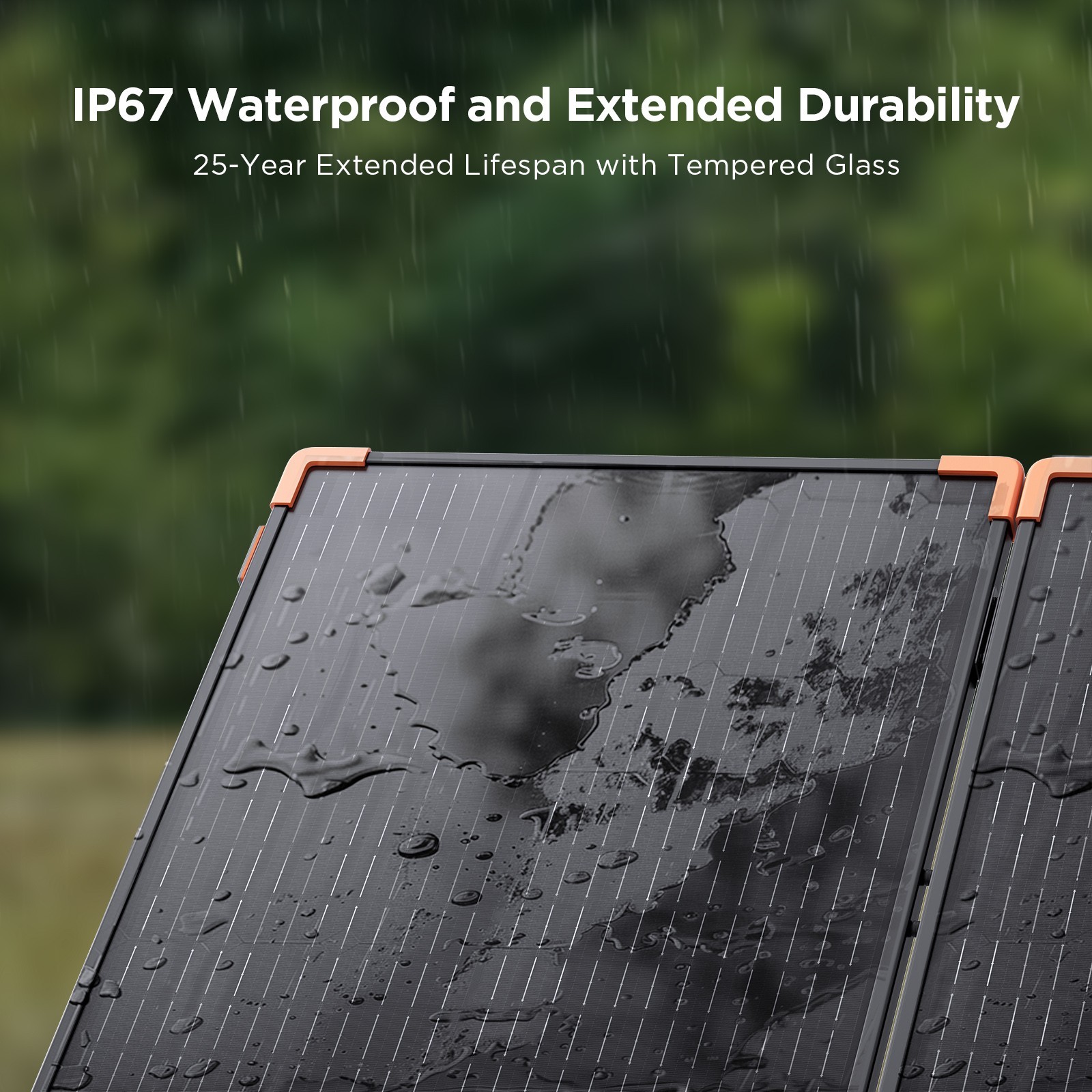 ZOUPW 200W Solar Panel with PWM Controller Solar Charger for Power Station RV