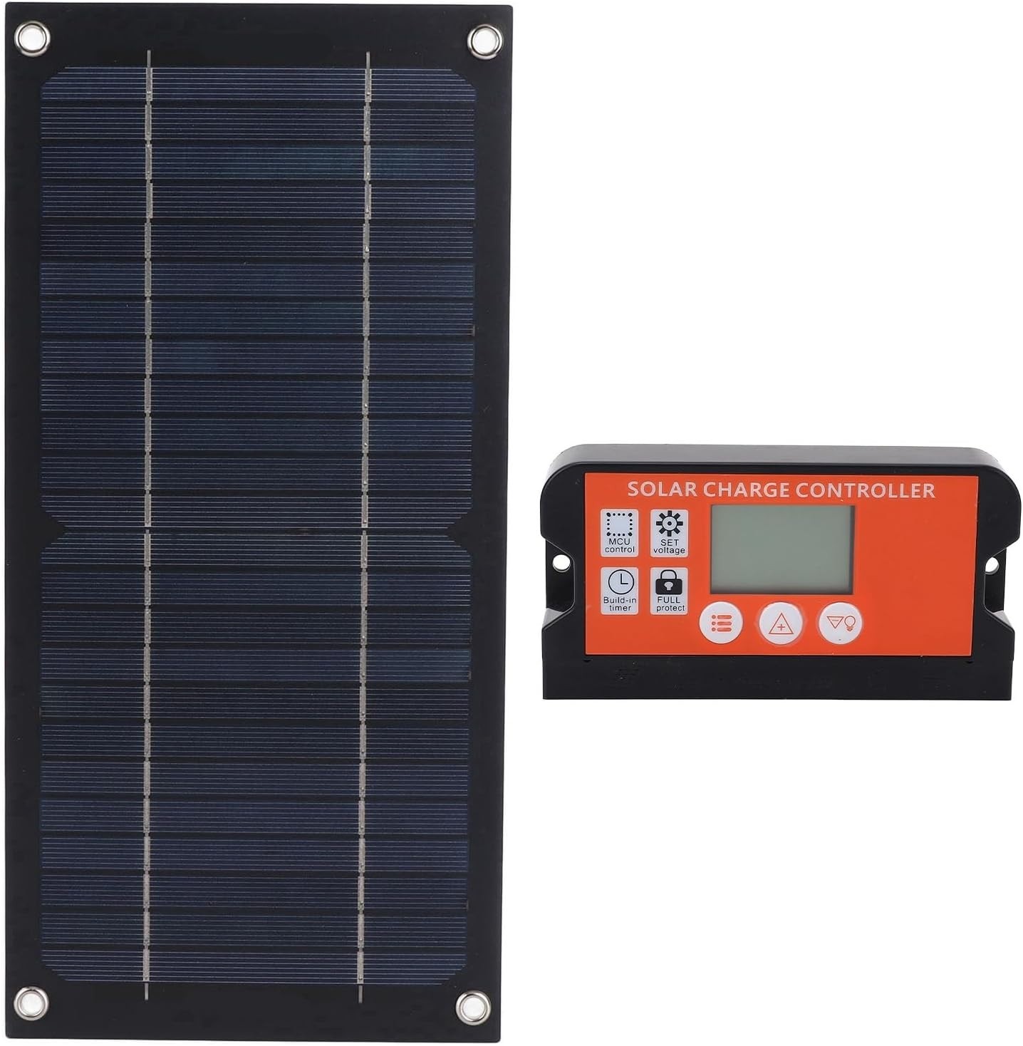 Lightweight 600W Solar Panel Kit with 100A Controller for Easy Outdoor Charging