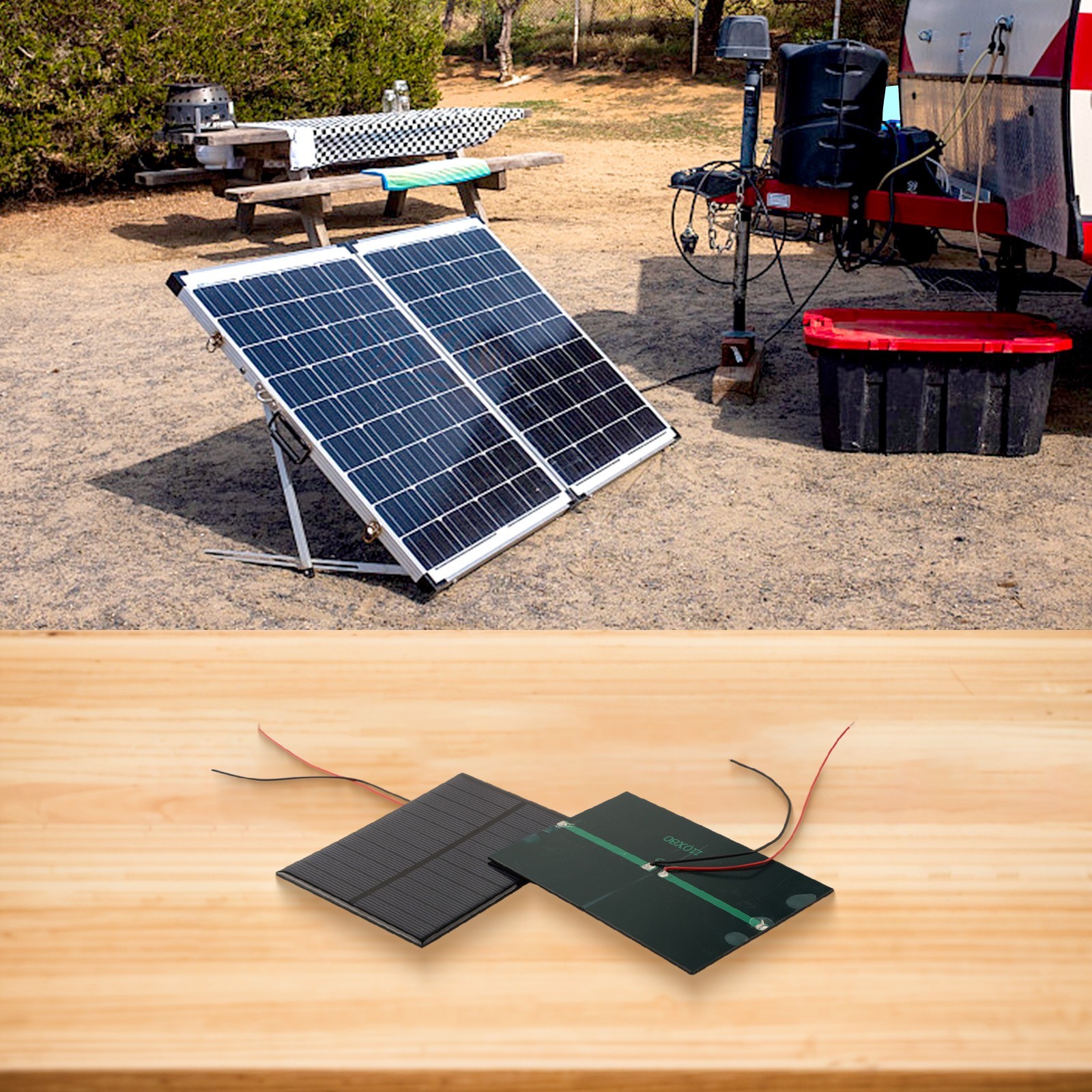 5PCS Solar Cells with Wire for DIY Applications and Renewable Energy Projects
