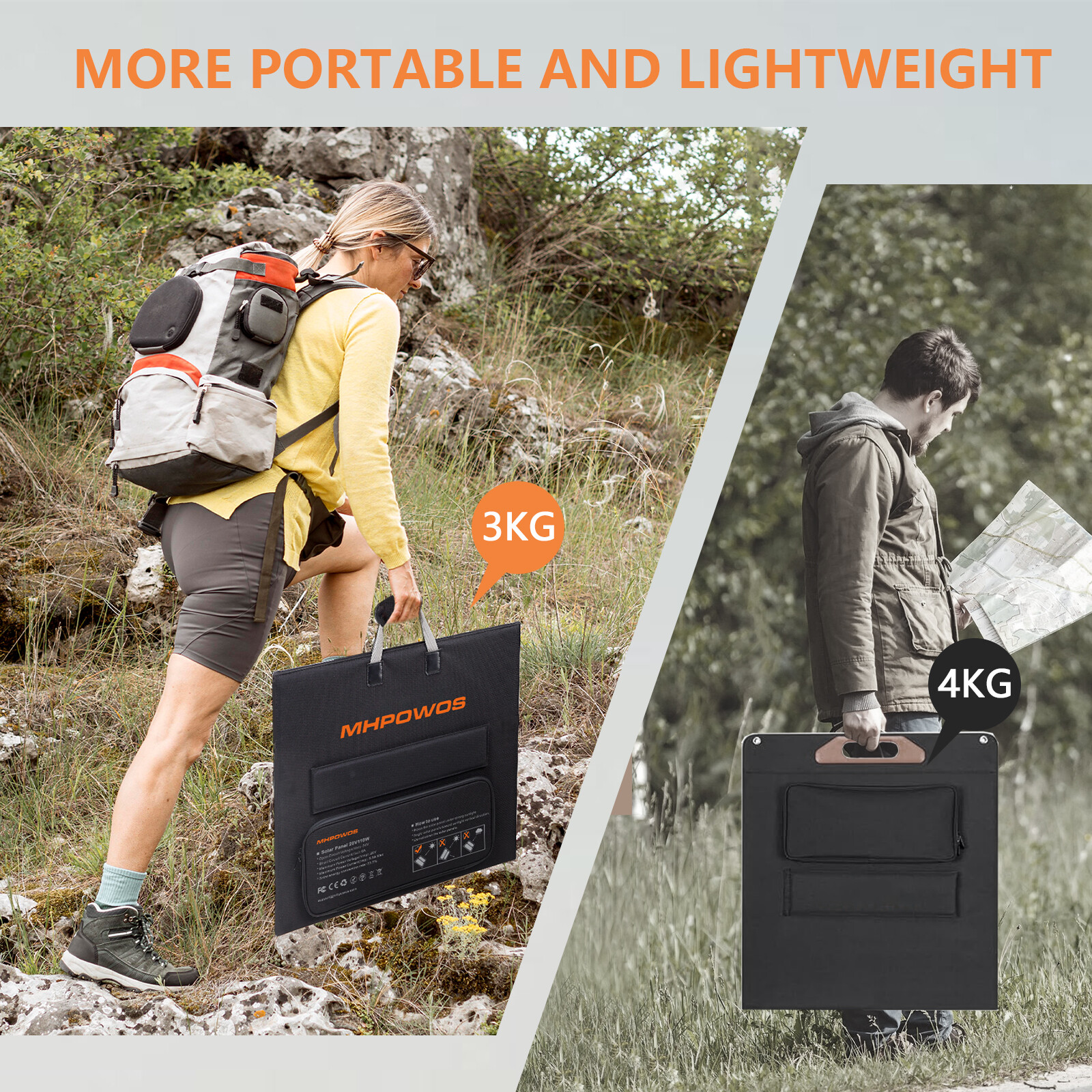 Solar Panels 220W 400W Solar Charger for Anker SOLIX C1000 Jackery Explorer 1000