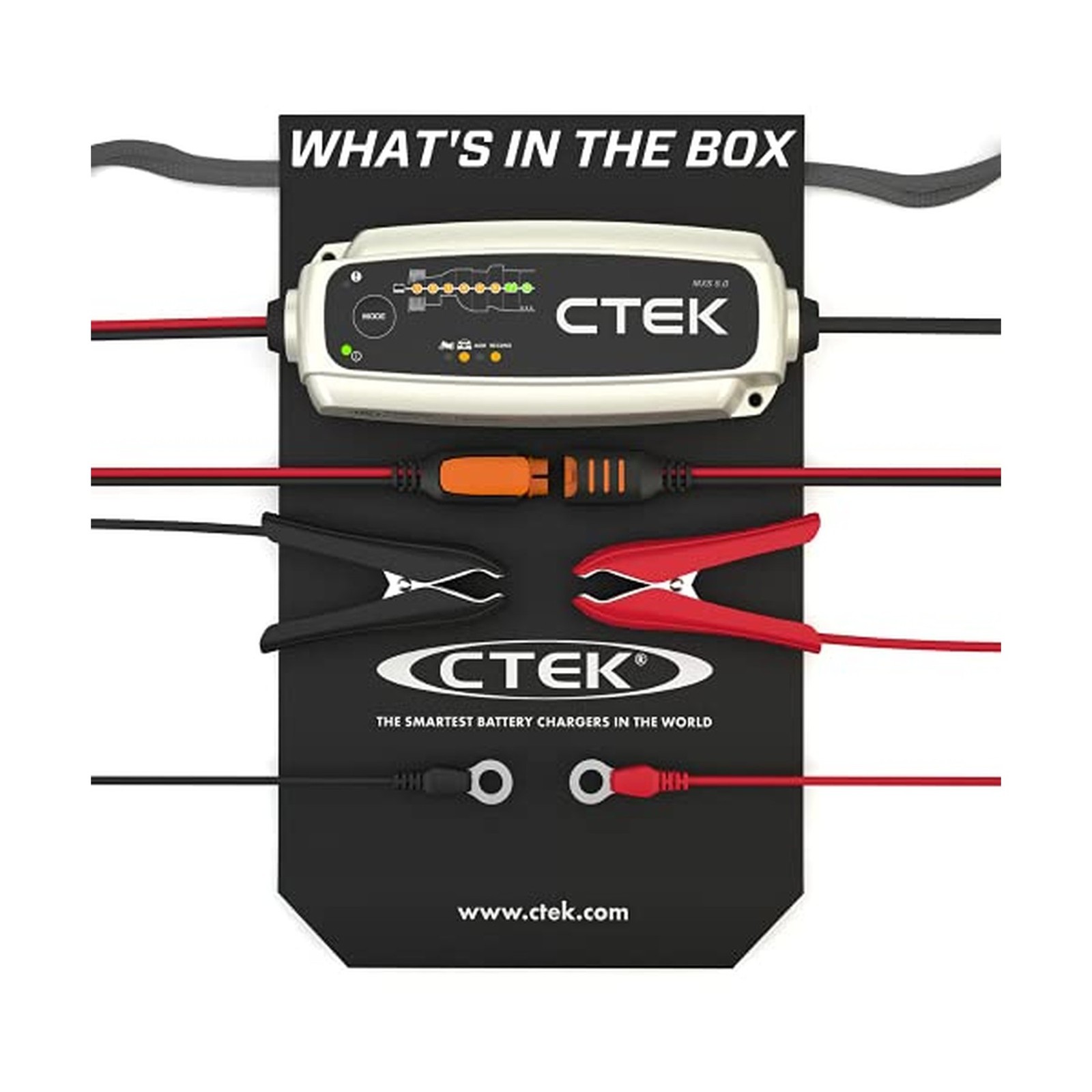 CTEK – 40-206 MXS 5.0 Fully Automatic 4.3 amp Battery Charger and Maintainer …