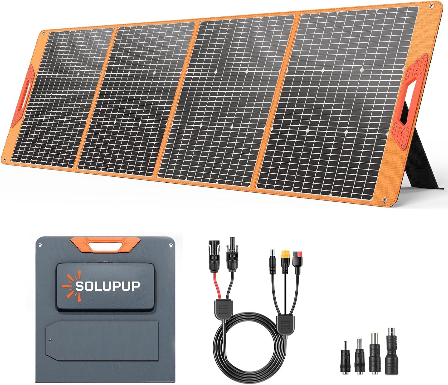 SOLUPUP 200W Portable Solar Panel 24% Efficiency