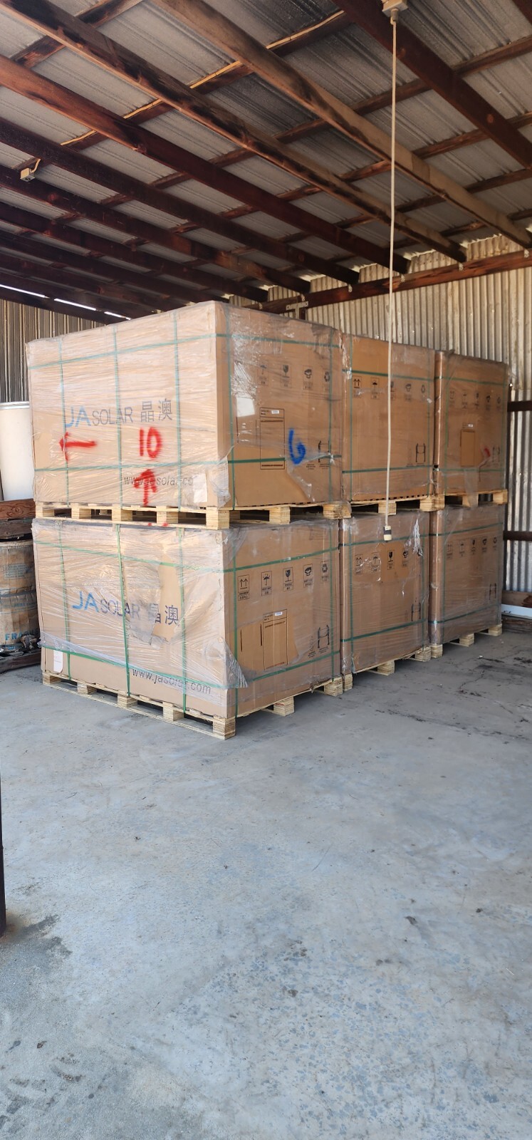 JA Solar 365 NEW – 31 Per Pallet – FREE SHIPPING