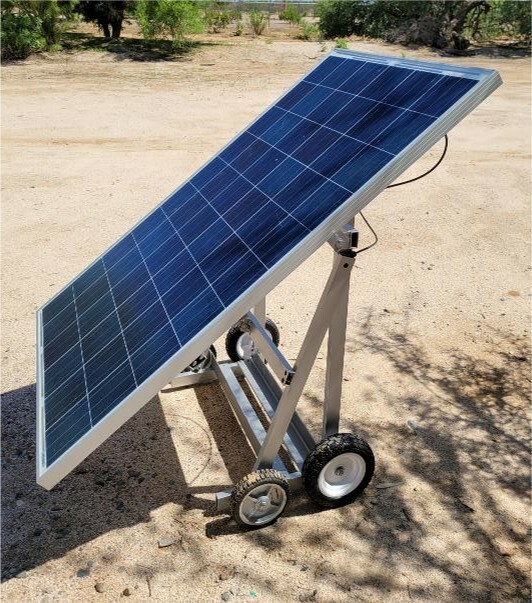 Portable Solar Generator Emergency Backup Power Supply Recreation Security USA