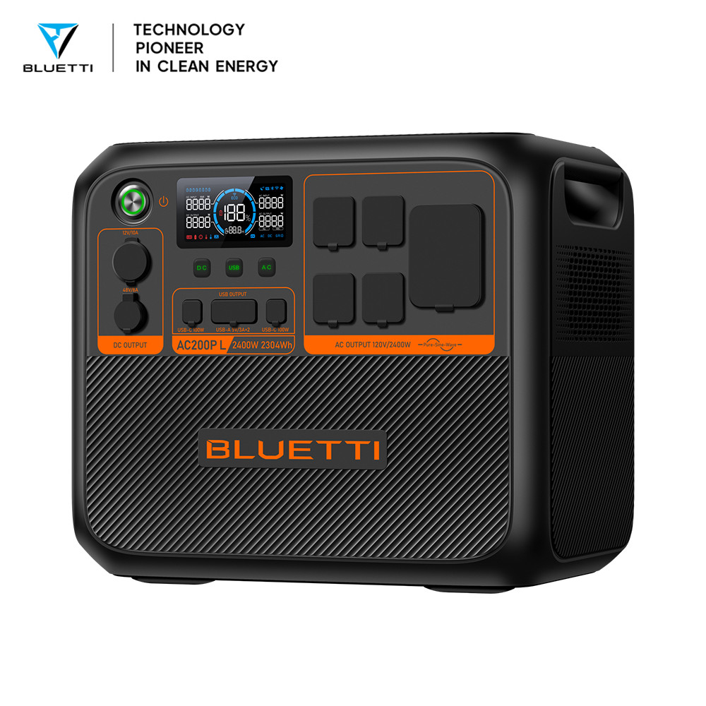 BLUETTI AC200PL 2400W 2304Wh Portable Power Station Home Backup