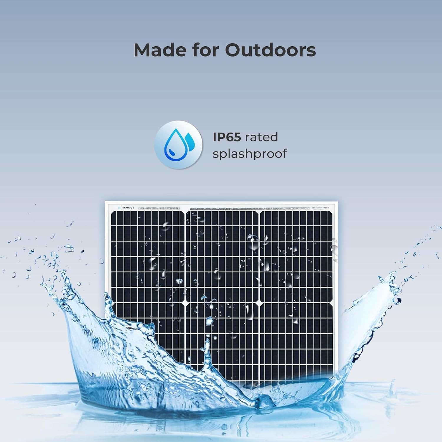 Solar Panel 50 Watt 12 Volt High-Efficiency 50W Solar Panel Monocrystalline PV