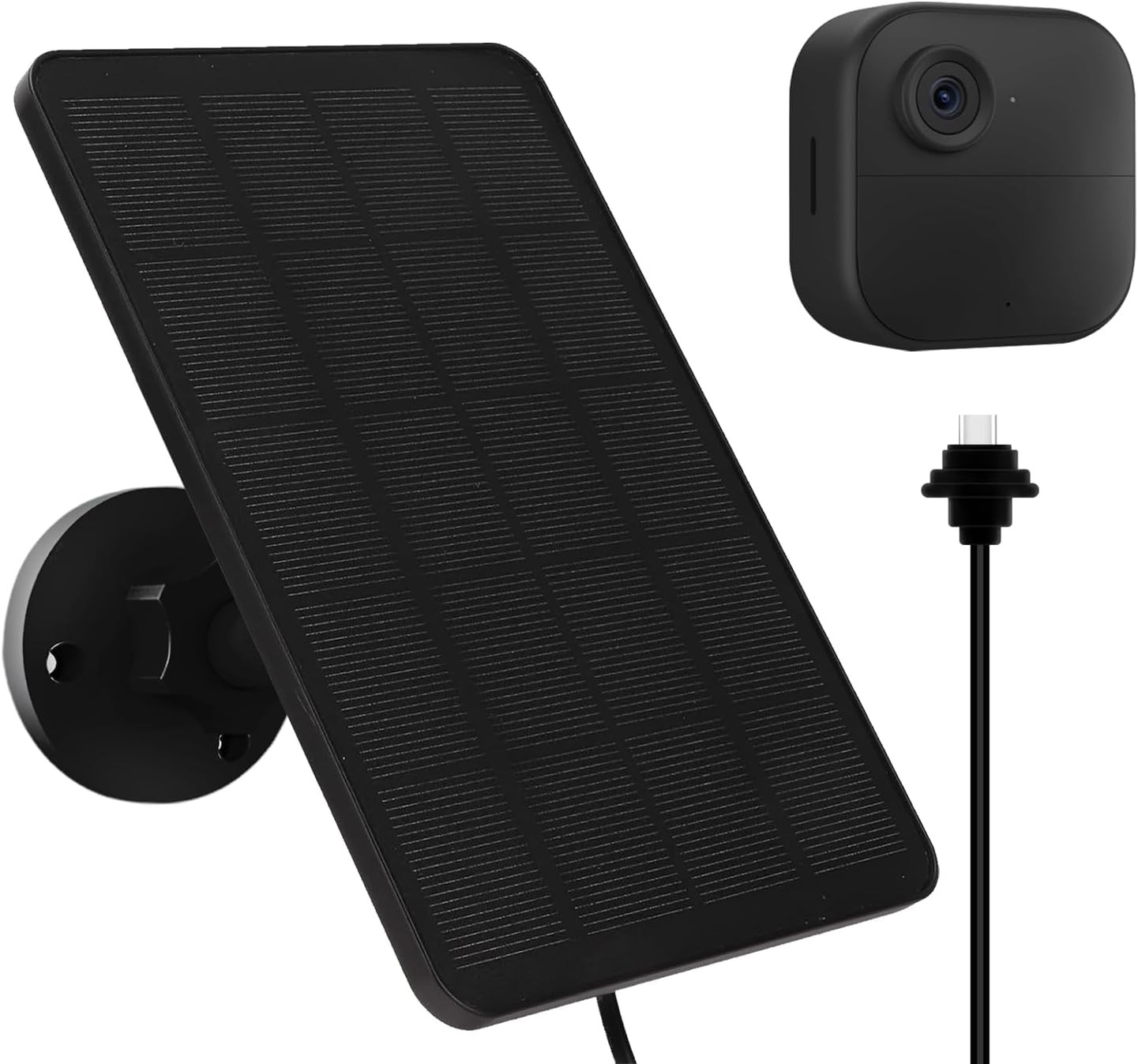 4W Solar Panel For Blink Outdoor 4, 4th Gen Camera Solar Panel With USB C Port