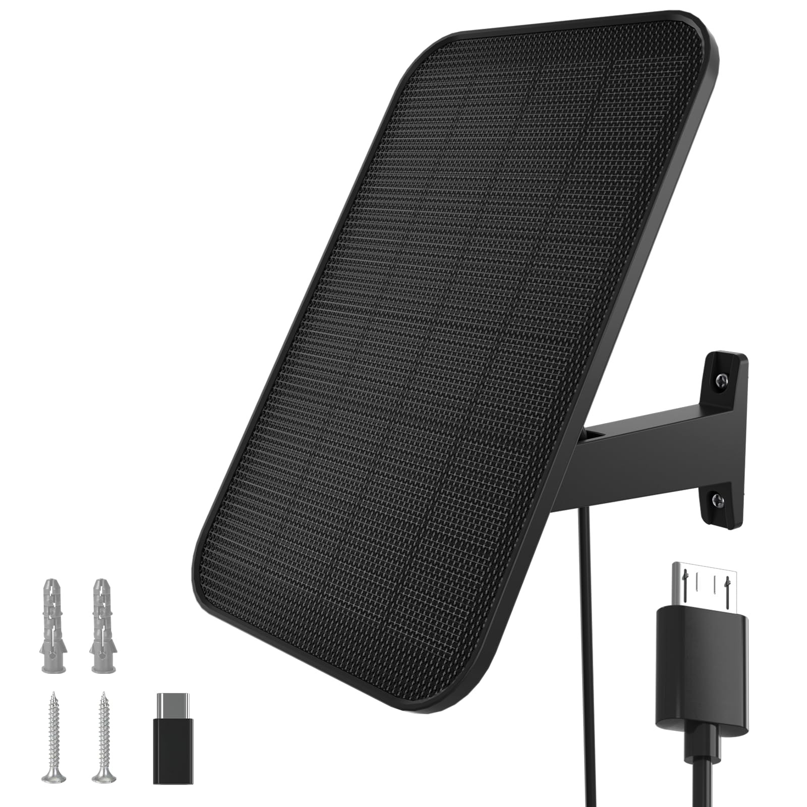 3.2W Solar Panel for Security Camera Compatible with Arlo Essential XL, Waterpro