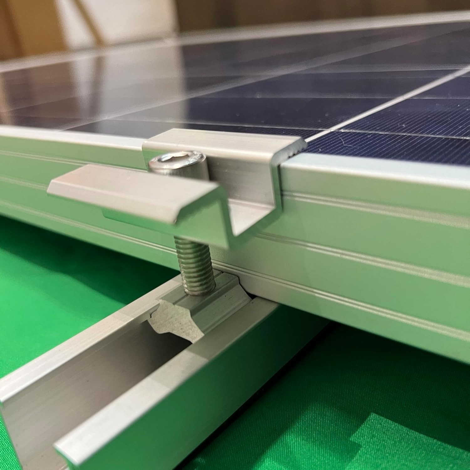 Solar Panel Mounting Brackets, Roof Mount Kit, Rails and Clamps Included for …