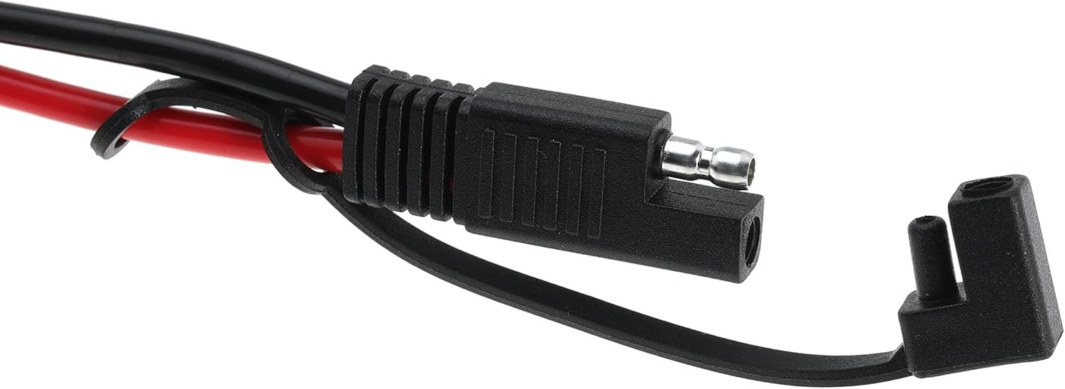 Versatile 10AWG SAE Extension Wire 1FT – Water Resistant for Motorcycles & Boats