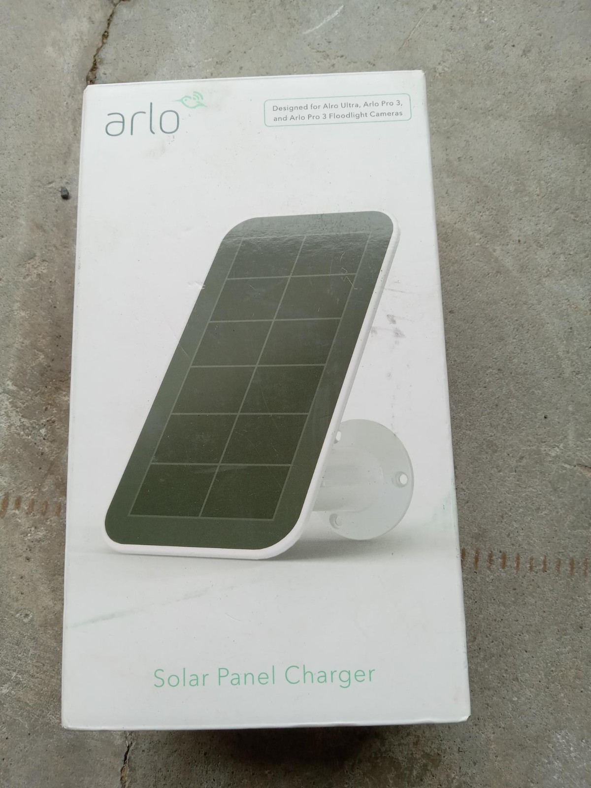 NEW -Arlo Solar Panel Charger for Arlo PRO Cameras – White VMA5600-10000S