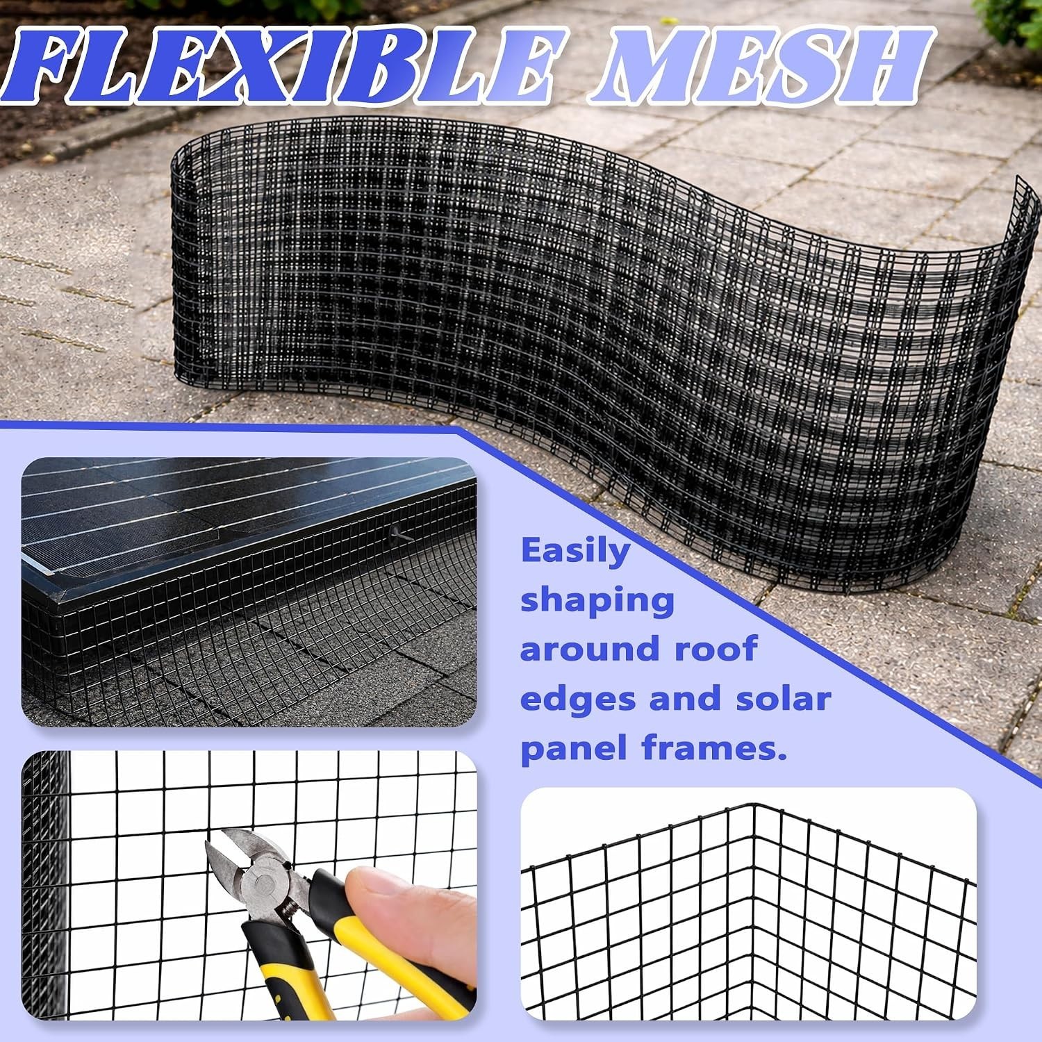 Bird Wire Screen Kit, 6″ x 100ft – Rust Resistant
