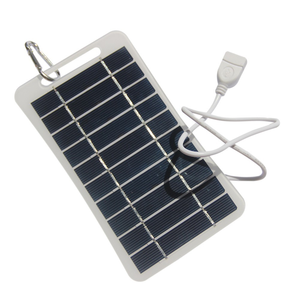 Solar Charger Monocrystalline Cell 5V Output 0-400mA Adjustable Current