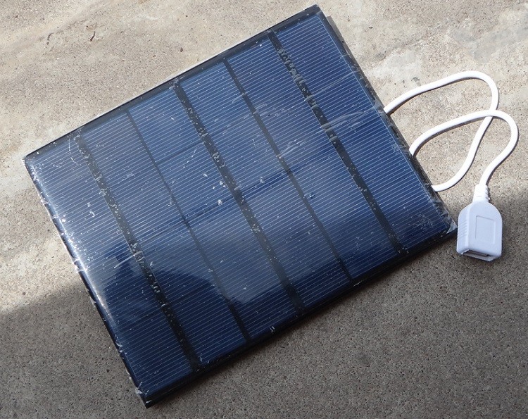 6 Volt 3.5W Outdoor Solar Panel 580mA Smart Power Supply Phone Battery Charger