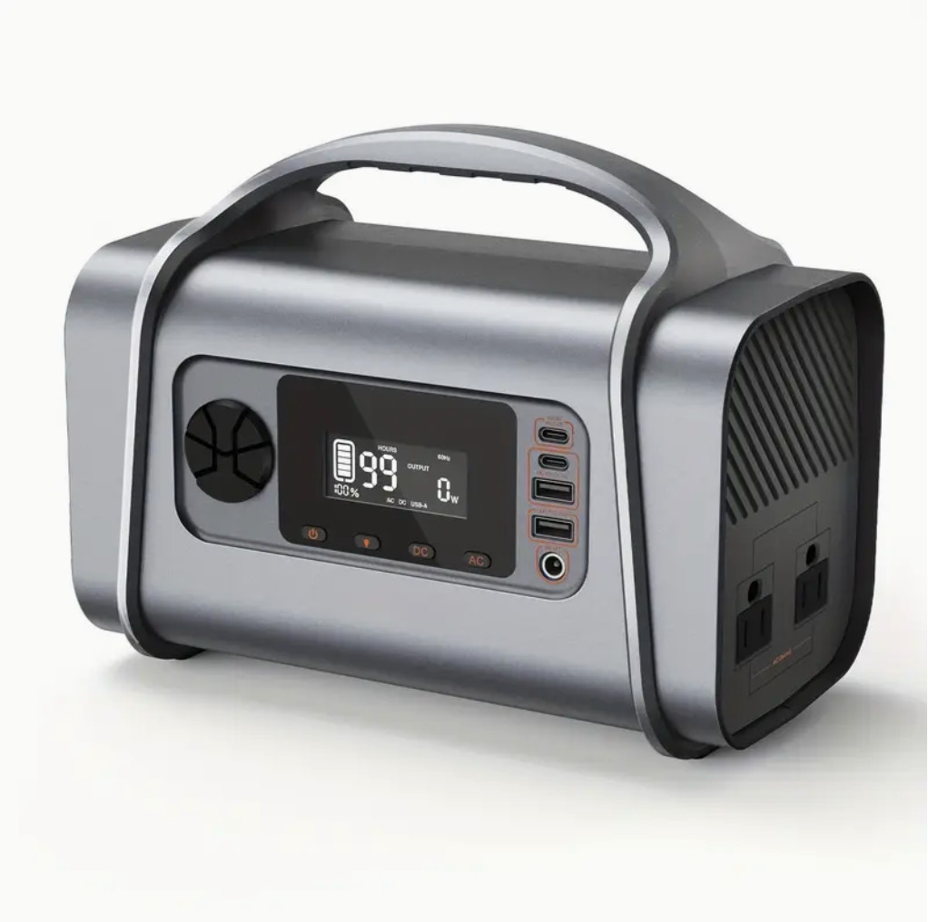 296Wh Portable Power Station 200W (Peak 400W), Lithium Battery Backup Power Supp