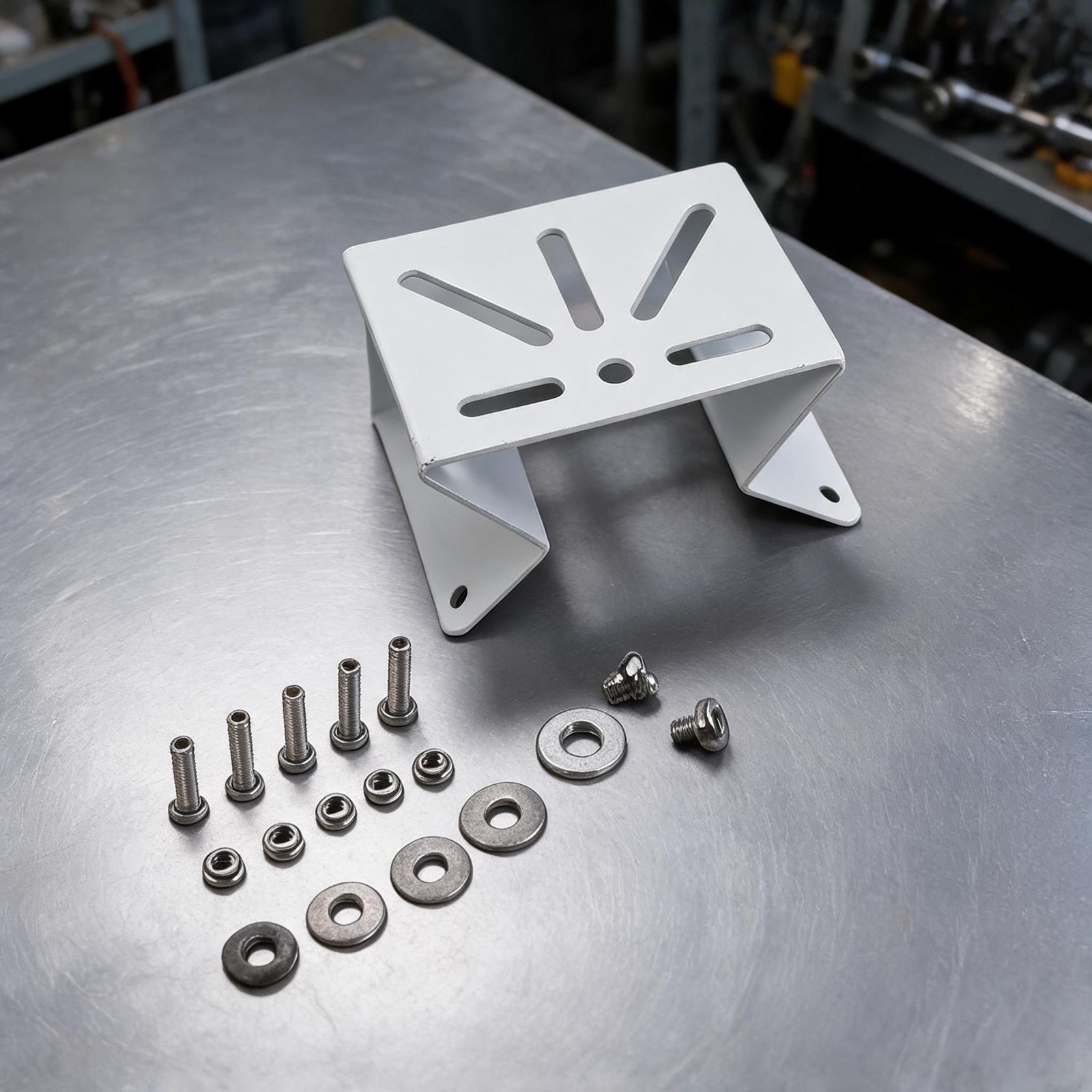 Wall-Mounted Corner Bracket for CCTV Security Cameras and Monitoring Systems