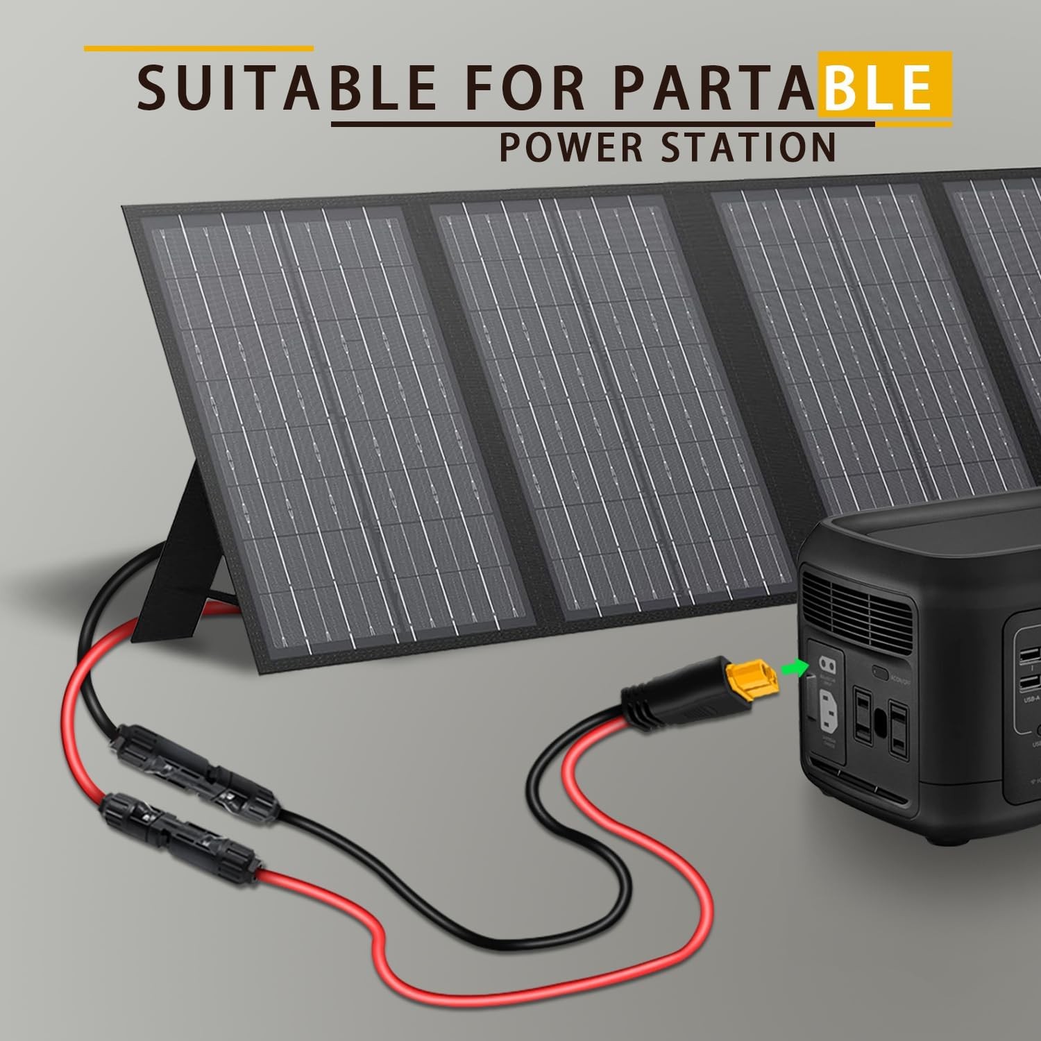 10AWG Solar Cable Ecoflow Anker MC4 XT60