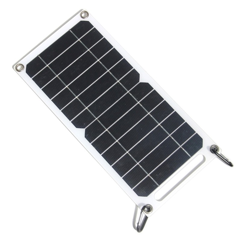 10W 5V Cellphone Solar Charger Panel Outdoor Camping Portable Mobile Power
