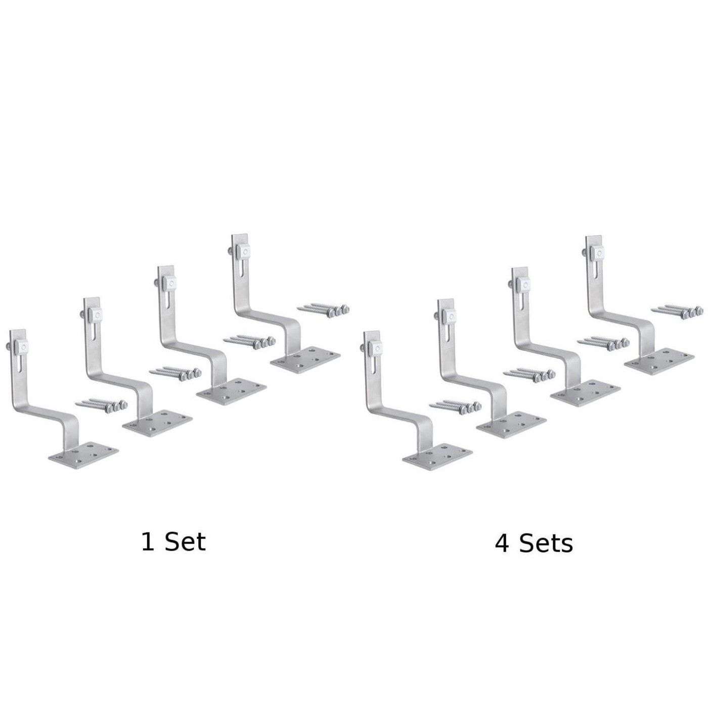 Widely Compatible Roof Hooks for All Types of For Solar Panels Available