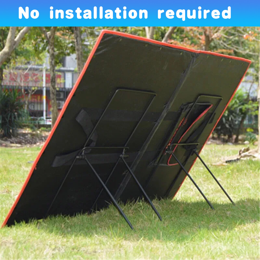 Solar Panel Tilt Mount Bracket Folding Carbon Steel Support Stand for RV 14″ Lot