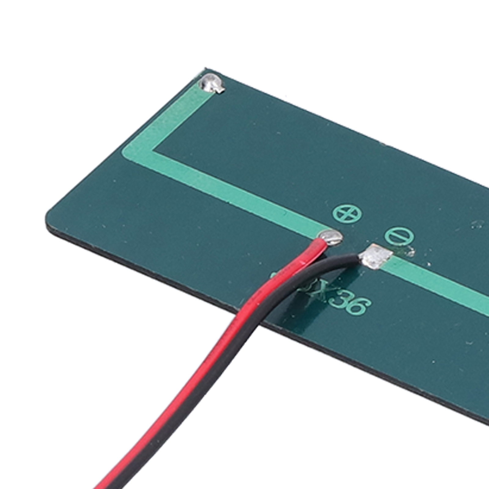 2Pcs Micro Mini Solar Cells 68x36mm 0.3W 5V Polysilicon Micro Solar Panel