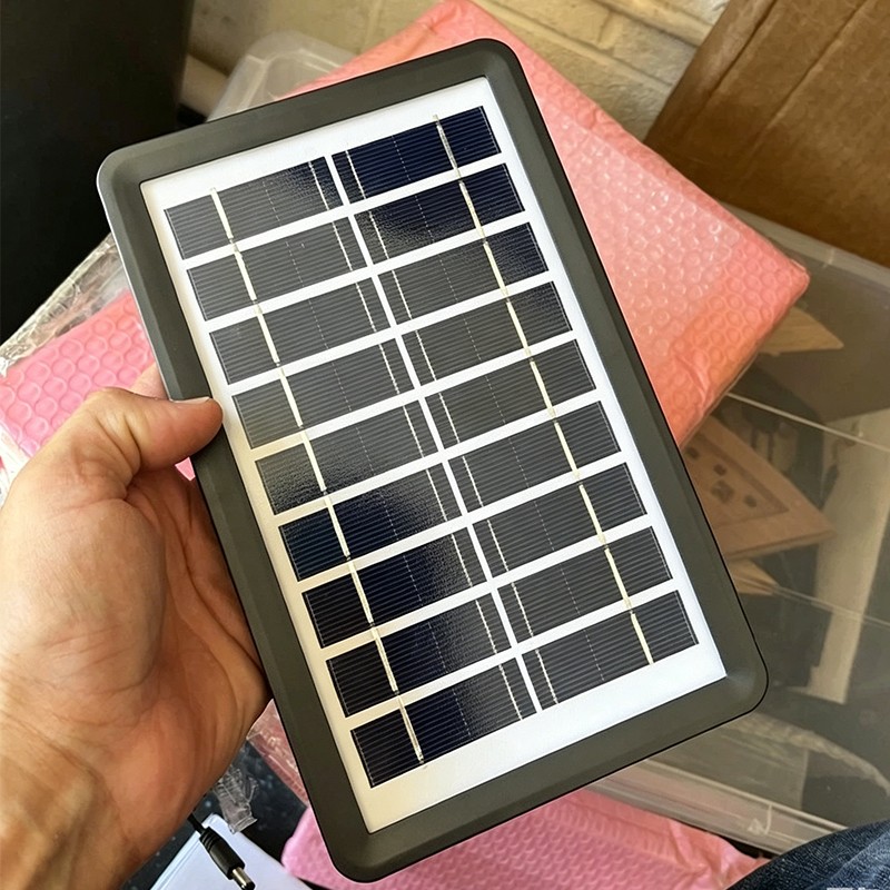 3W Solar Panel Kit 9V Trickle Charger Battery Charger for Electric Fans