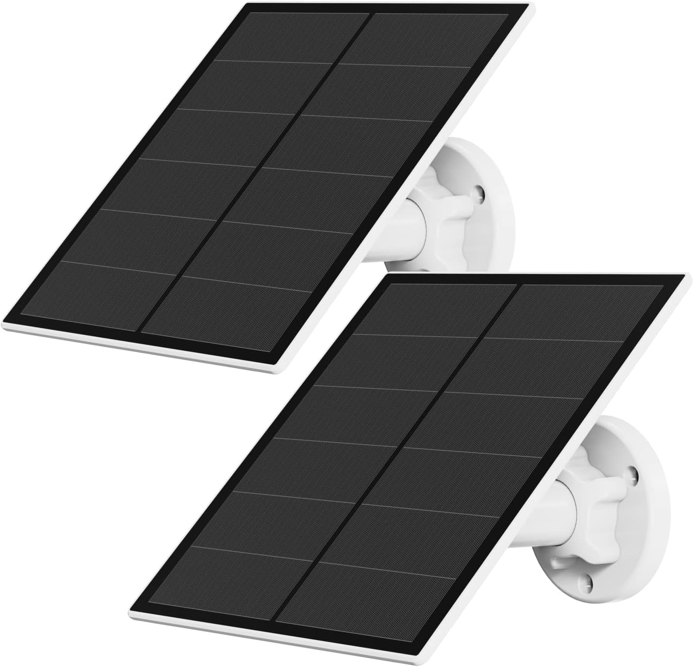 Solar Panel Security Camera 5W USB Solar Panel Micro USB & USB-C Port Outdoor