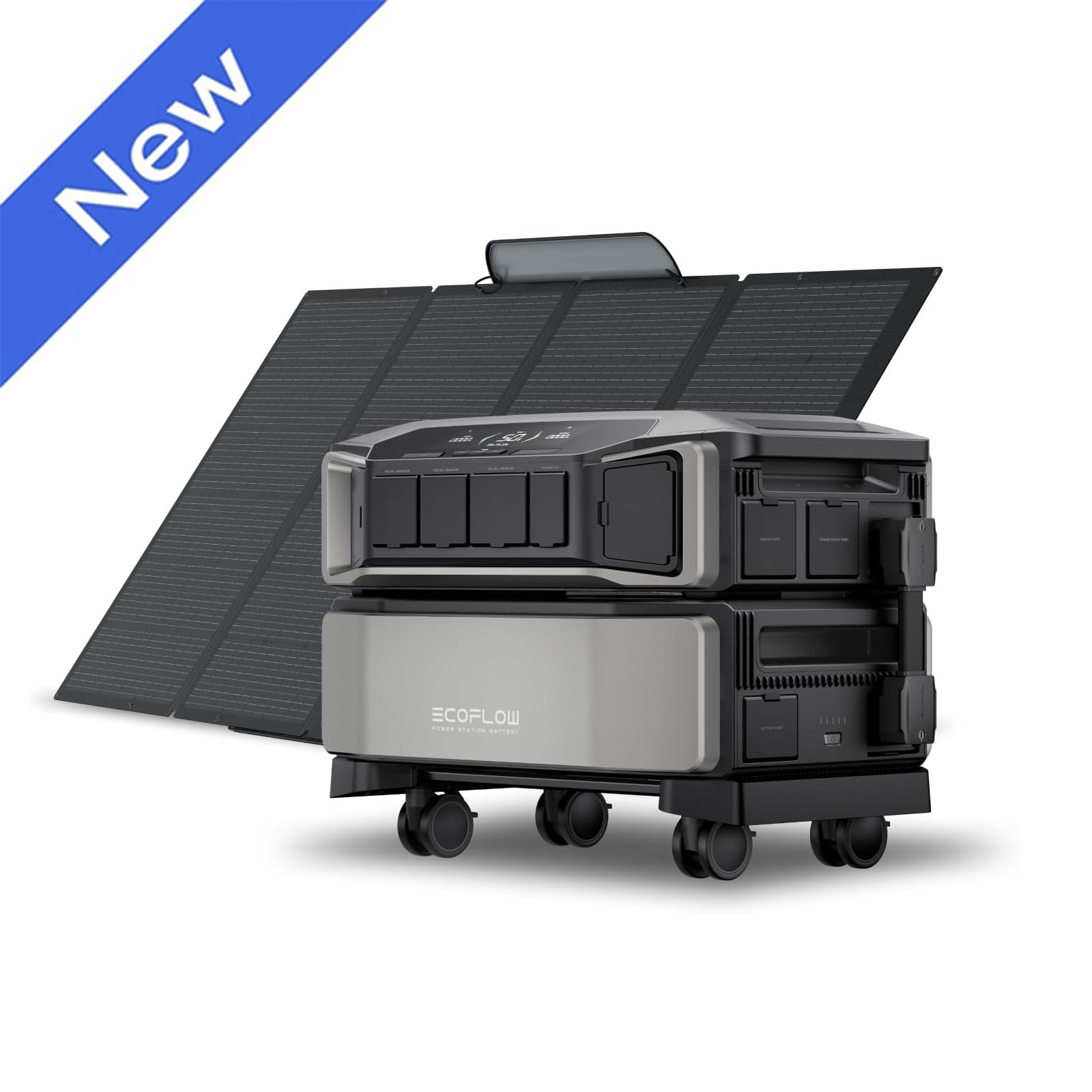 EcoFlow DELTA Pro Ultra 6kWh Portable Power Station with 400W Solar Panel