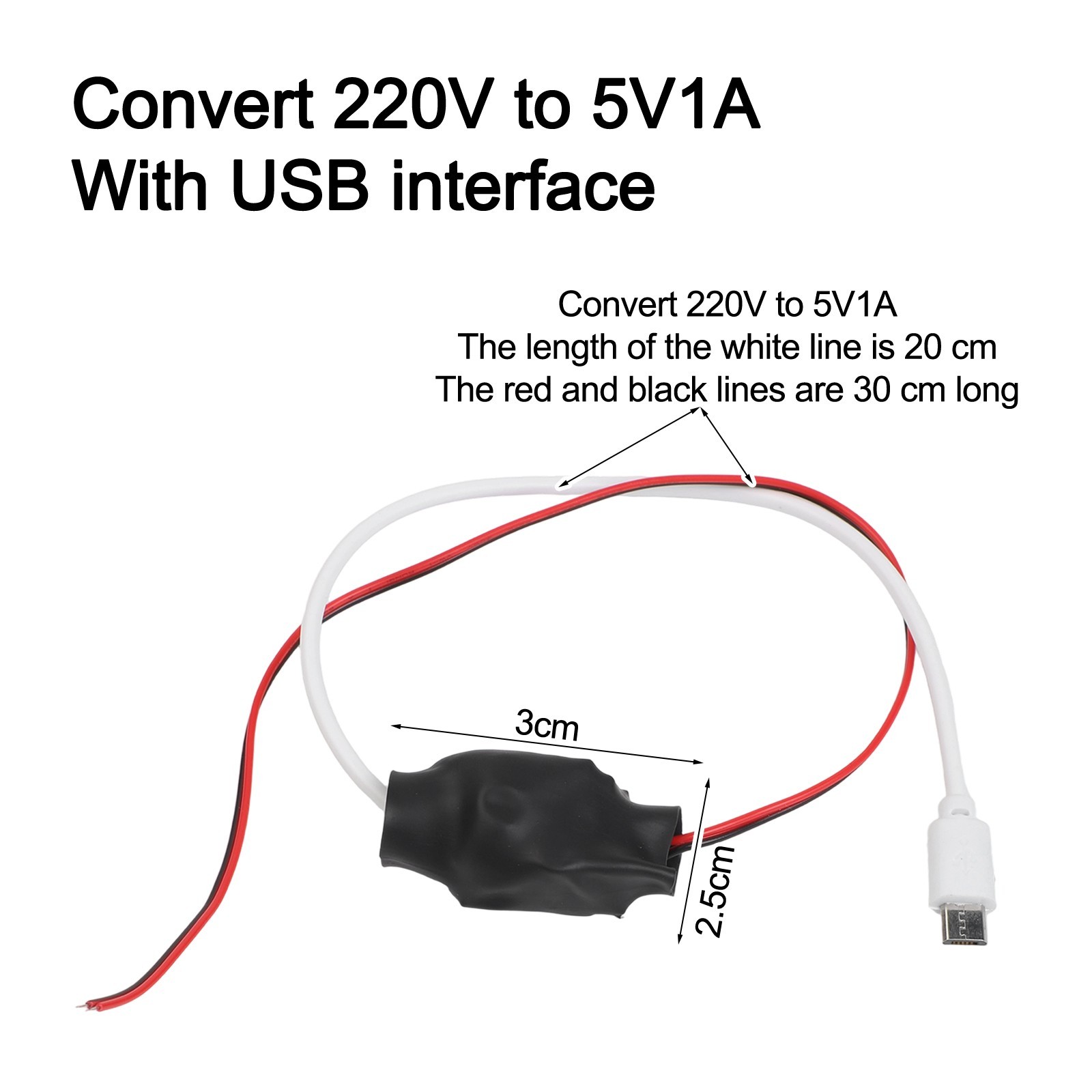 Convenient Use 220V To 5V Transformer Compact Size Energy Efficiency Standard