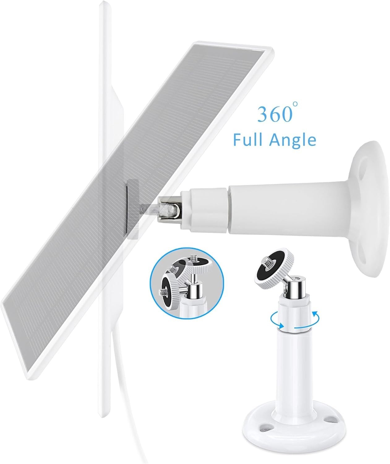 Solar Panel for Ring Stick Up and Spotlight