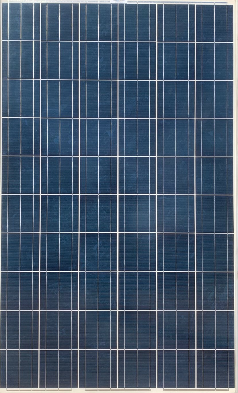 Used Trina 240W Poly Solar Panels Cracked Vinyl