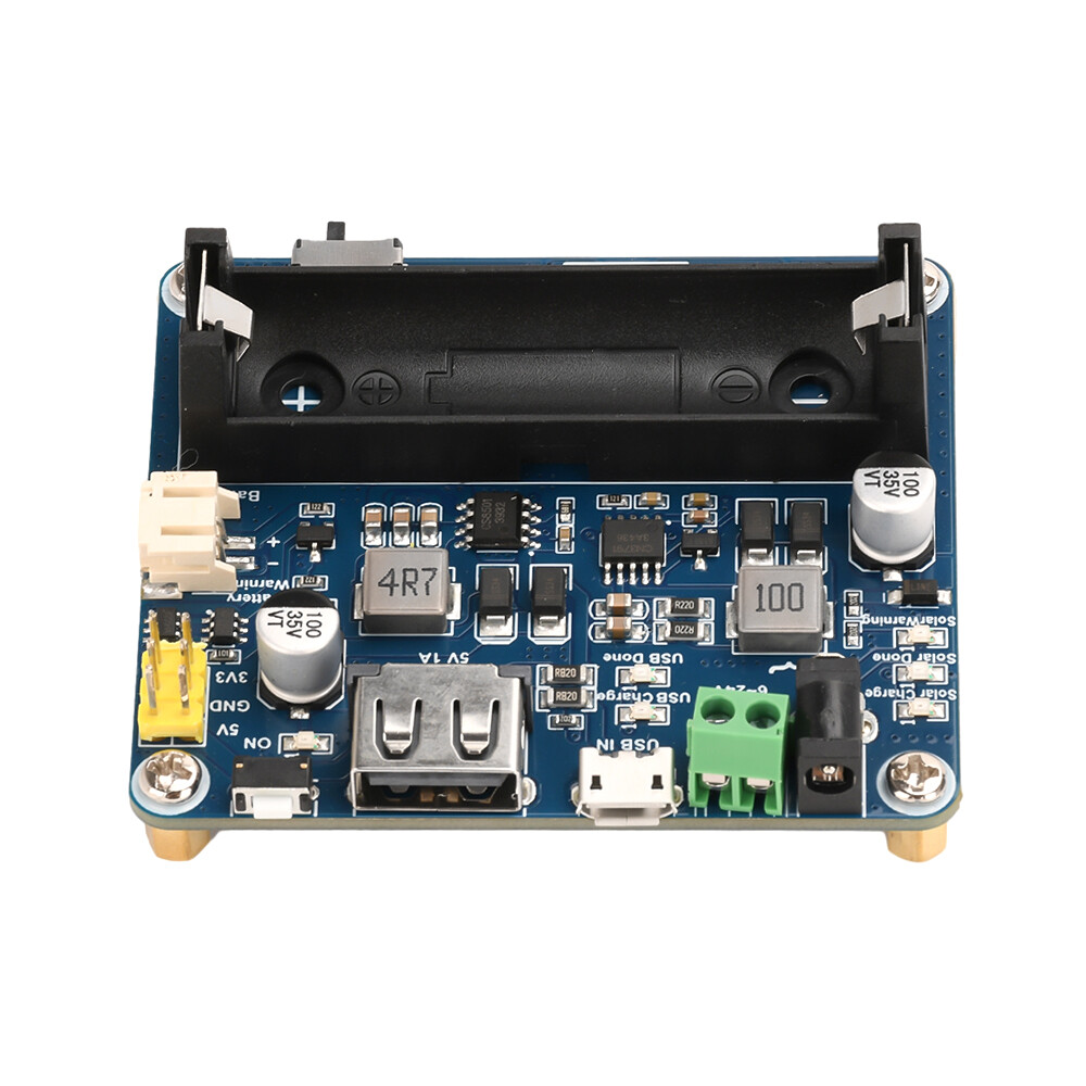 6V~24V Solar Panel Power Management Module Support MPPT 850mAh Li-ion Battery