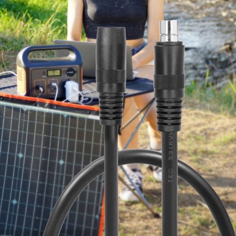 20.3ft DC8020 Solar Extension Cable Enhances Charging Efficiency Outdoor Power